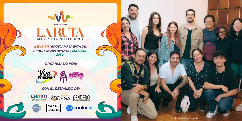 The Bootcamp 'La Ruta del Artista Independiente' includes enotar.io's CEO as speaker