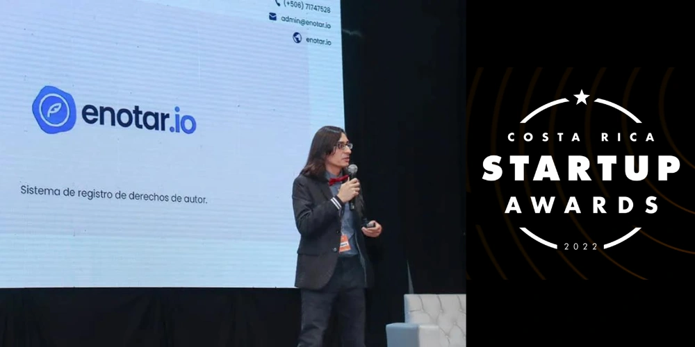 enotar.io has been nominated at the Costa Rica startup awards 2022