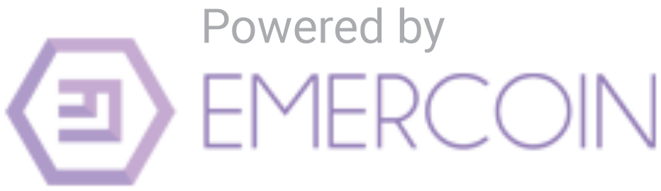 emercoin blockchain logo